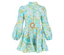 'HIGH TIDE' MINI DRESS WITH JEWEL BUTTONS
