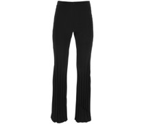 PLEATED FLARE TROUSERS