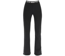KNIT PANTS WITH LOGO BAND