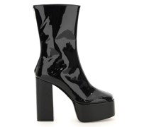 PATENT LEXY ANKLE BOOTS