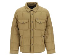 LIGHTWEIGHT QUILTED NYLON DOWN JACKET