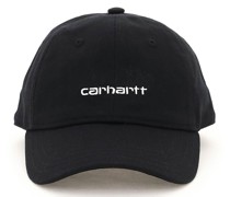 CANVAS SCRIPT BASEBALL CAP