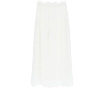 'MIKA' MIDI BRODERIE ANGLAISE SKIRT