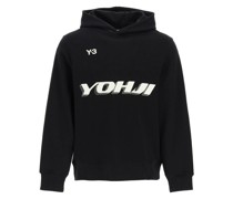 YOHJI PRINT HOODIE