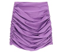 DRAPED MINI SKIRT