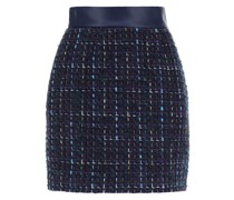 'SECRET' TWEED MINI SKIRT