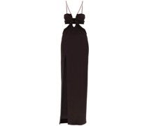 JERSEY LONG DRESS WITH CUT-OUT