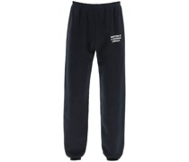LETTERING PRINT SWEATPANTS