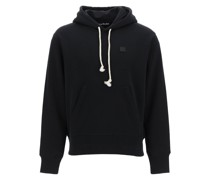 HOODIE WITH LOGO PATCH DETAIL