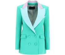 'BIANCA' DOUBLE-BREASTED BLAZER IN NEO-CREPE