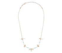 SILVER ANIMALS SHORT NECKLACE