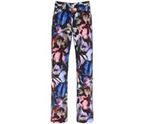TIE-DYE PRINT JEANS