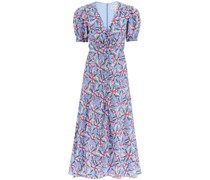 'LEA' LONG DRESS IN PRINTED