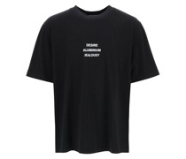 OVERSIZED ETTERING PRINT T-SHIRT