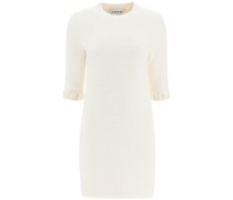 TWEED KNIT MINI DRESS