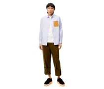 Luxury Anagram stripe shirt in cotton