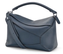 Luxury Large Puzzle Edge bag in grained calfskin