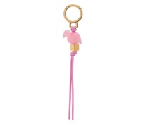 Luxury Flamingo charm in acetate and classic calfskin