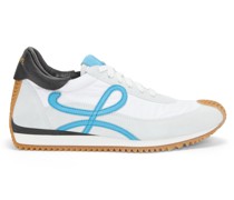 Luxury Flow runner in nylon and calfskin