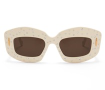 Luxury Smooth Pavé Screen sunglasses in acetate
