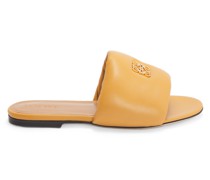 Luxury Anagram padded slide in lambskin