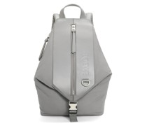 Luxury Small Convertible backpack in nylon and calfskin