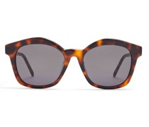 Luxury Browline sunglasses in acetate