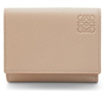 Luxury Trifold wallet in soft grained calfskin
