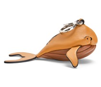 Luxury Whale charm in nappa