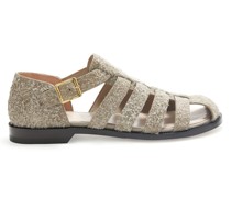 Luxury Campo sandal in brushed suede