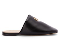 Luxury Padded Anagram mule in lambskin