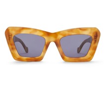Luxury Beveled Cateye sunglasses