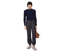 Luxury Heart hole sweater in wool