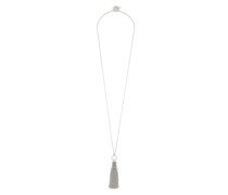 Luxury Anagram fringe necklace in sterling silver