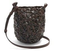 Luxury Small Nest basket bag in calfskin