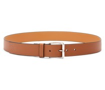 Luxury Roller buckle belt in smooth calfskin