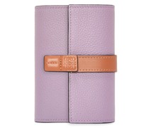 Luxury Small vertical wallet in soft grained calfskin