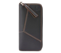 Luxury Puzzle stitches open wallet in smooth calfskin