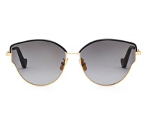 Luxury Metal butterfly sunglasses