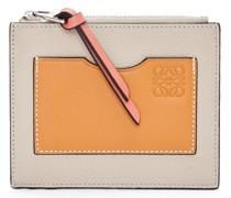 Luxury Large coin cardholder in soft grained calfskin