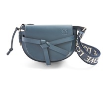 Luxury Mini Gate Dual bag in soft calfskin and jacquard