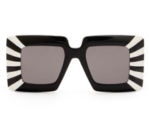 Luxury Oversized square sunglasses in acetate