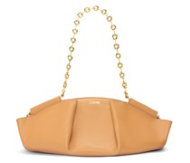 Luxury Small Paseo bag in shiny nappa calfskin with chain