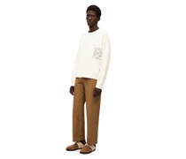 Luxury Sweater in cotton and viscose