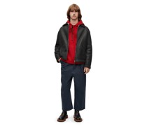 Luxury Anagram knit hoodie in wool