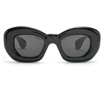 Luxury Inflated butterfly sunglasses in nylon