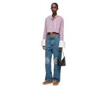 Luxury Anagram baggy jeans in denim