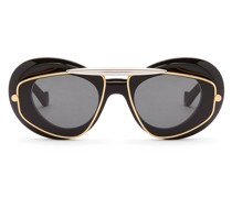 Luxury Wing double frame sunglasses in acetate and metal