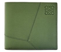 Luxury Puzzle bifold wallet in classic calfskin