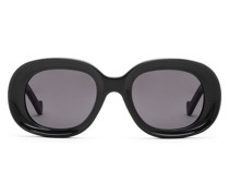 Luxury Oval sunglasses in acetate